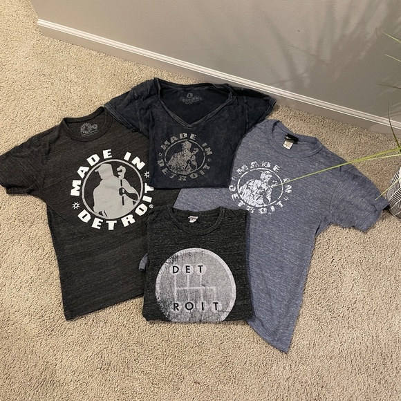 Made in Detroit T-shirt Bundle - Picture 1 of 10